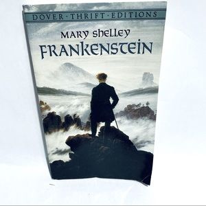 Frankenstein Mary Shelly paperback book